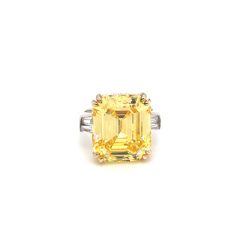 Glacier Ring in Yellow
